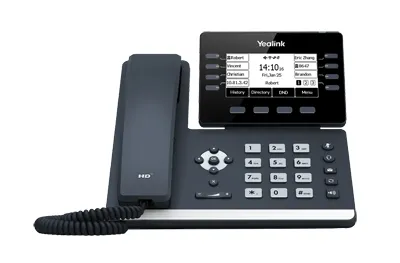 Yealink SIP-T53W VoIP-Telefon Schwarz
