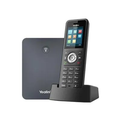 Schnurlostelefon Yealink W79P IP54 DECT HD Voice Bluetooth 20 Leitungen