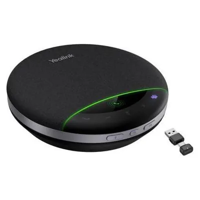 Auriculares Yealink SP96 con cable USB-C/USB-A para conferencias con reducción de ruido negros
