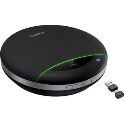 Auriculares Yealink SP96 con cable USB-C/USB-A para conferencias con reducción de ruido negros