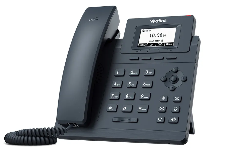 Yealink SIP-T30P Basic VoIP-Telefon PoE 1 Leitung