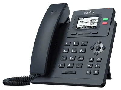 Yealink SIP-T31P VoIP-Telefon Schwarz