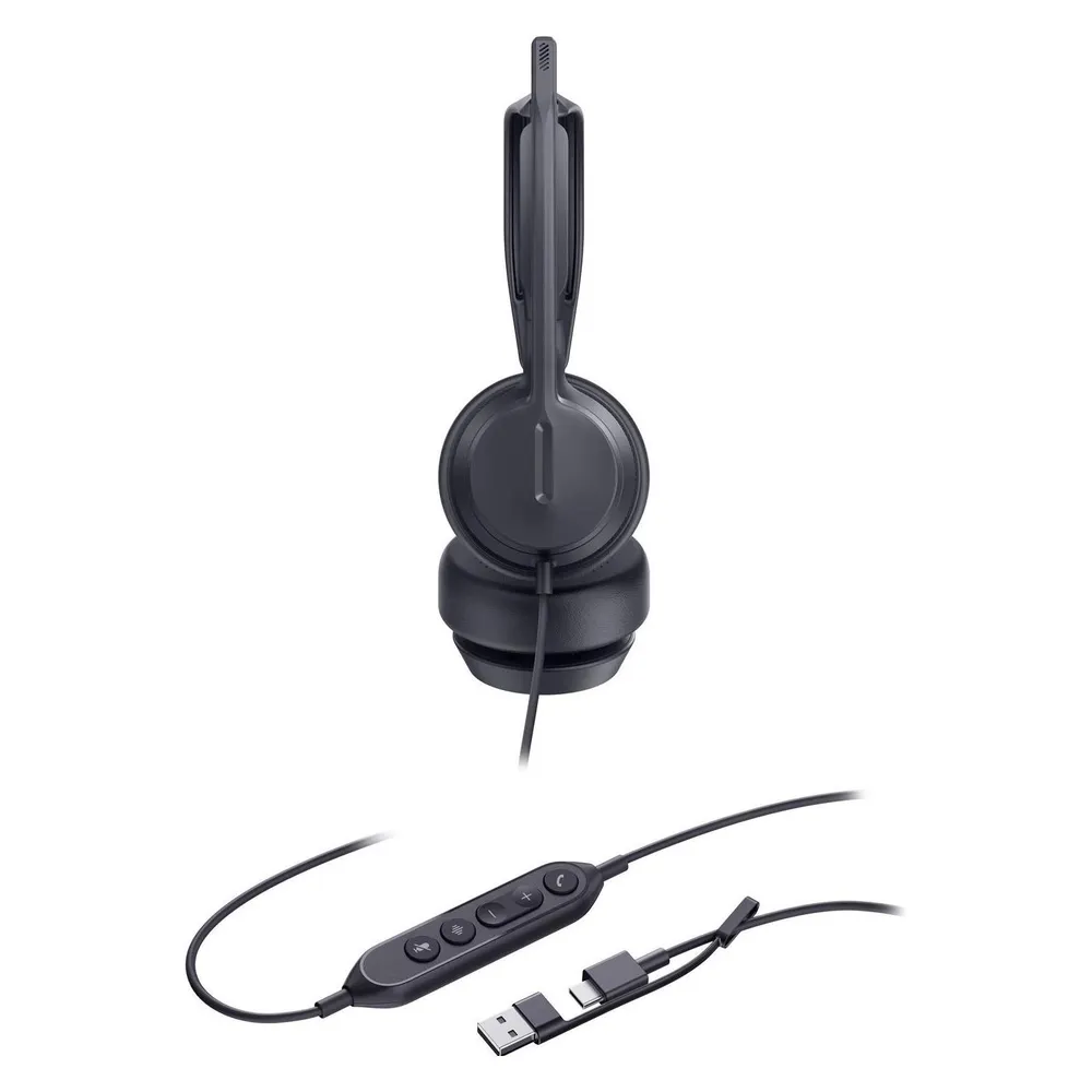 Yealink UH42 DUAL TEAMS Headset mit Kabel USB-A/USB-C für Microsoft Teams
