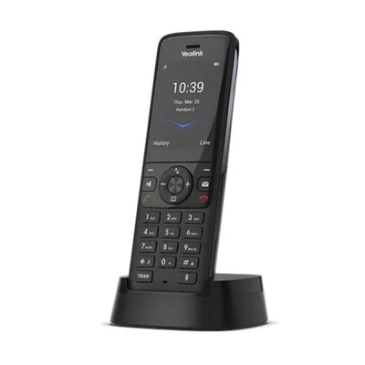 Telefon Yealink W78H Schwarz TFT 2.4 Zoll DECT 10 Mobilteile