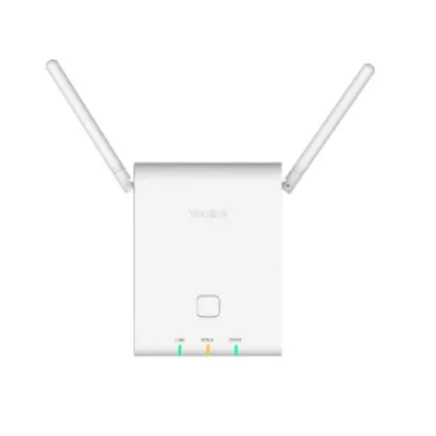 DECT-Basis Yealink W90B 60 Mobilteile PoE 300 m HD Voice Weiß