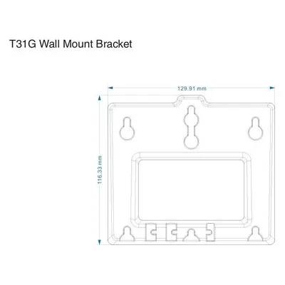 Yealink Wmb-T31g Wallmount Bracket
