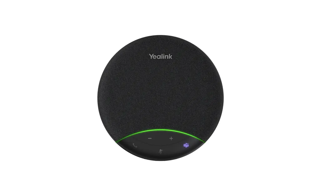 Lautsprecher Yealink Konferenz Universal USB-C Bluetooth 80 dB mit KI-Rauschunterdrückung