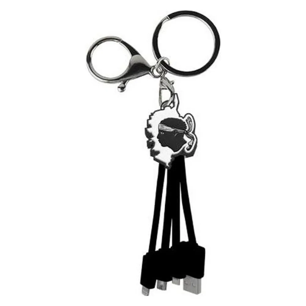 Yello koko USB A/Micro-USB, USB C, Lightning-Kabel