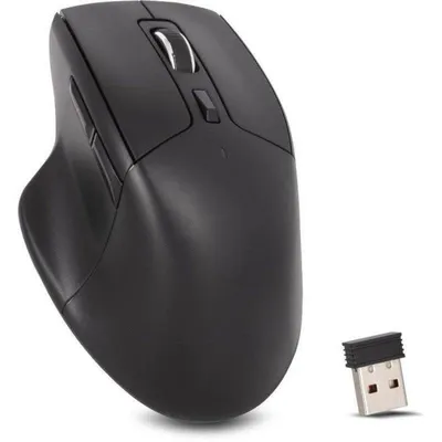 Maus Yenkee YMS 2035 Kabellos 2,4 GHz 1600 DPI Schwarz Ergonomisch