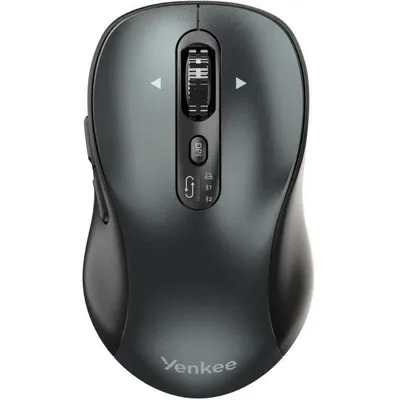 Maus Yenkee YMS 2010BK Kabellos Wiederaufladbar 2.4 GHz Bluetooth 3200 DPI Schwarz