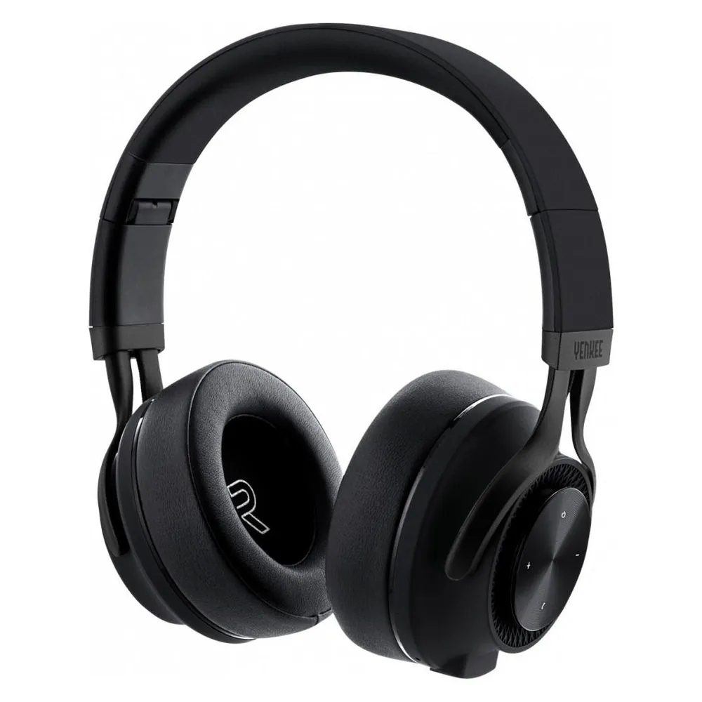 Yenkee YHP 20BK kabelloser Over-Ear-Kopfhörer mit Mikrofon