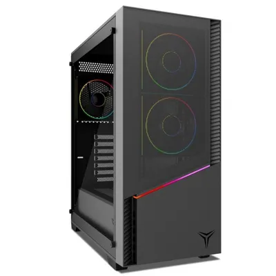 PC Gehäuse Yeyian ELARA YCM-APELA-M1 RGB 4x Lüfter Temperglas USB-C ATX