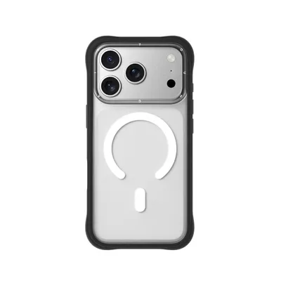 Handyhülle Youngkit Dynamic II Magnetisch Transparent Schwarz Silikon für iPhone 17 Pro