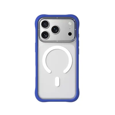 Handyhülle Youngkit Dynamic II Magnetisch Transparent Blau Silikon für iPhone 17 Pro