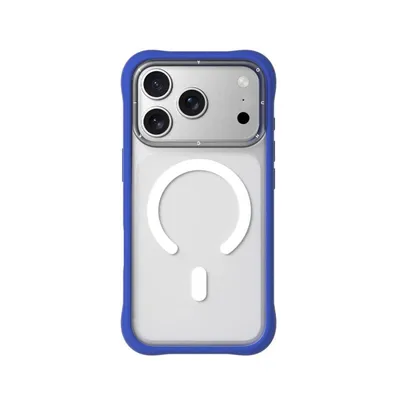 Handyhülle Youngkit Dynamic II Magnetisch Transparent Blau Silikon für iPhone 17 Pro Max