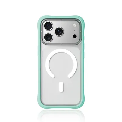 Handyhülle Youngkit Dynamic II Magnetisch Silikon Blau Glacier für iPhone 17 Pro Max
