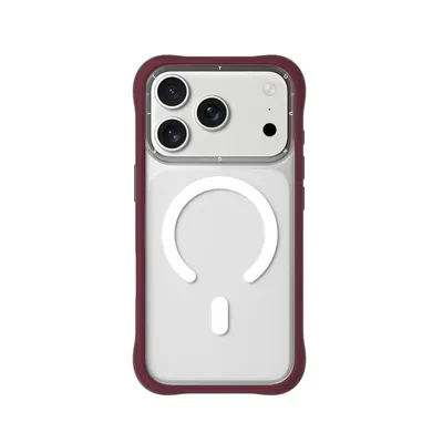 Handyhülle Youngkit Dynamic II Magnetisch Transparent Rot Silikon für iPhone 17 Pro