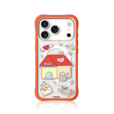 Funda für Smartphone Youngkit CH Sweetheart Express Magnetisch Silikon Multicolor für iPhone 17 Pro