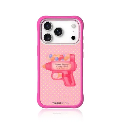 Handyhülle Youngkit CH Authentic Magnetisch Silikon Rosa für iPhone 17 Pro Max