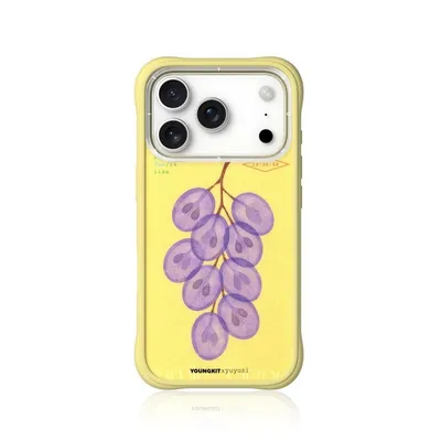 Funda für Smartphone Youngkit CH Authentic Magnetisch Silikon Lila für iPhone 17 Pro