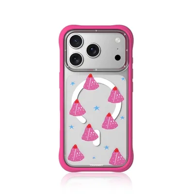 Handyhülle Youngkit CH Marshmallow Magnetisch Silikon Mehrfarbig für iPhone 17 Pro