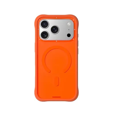 Handyhülle Youngkit Dynamic II Magnetisch Silikon Orange Modern für iPhone 17 Pro Max