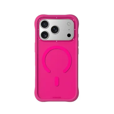 Handyhülle Youngkit Dynamic II Magnetisch Silikon Rosa für iPhone 17 Pro Max