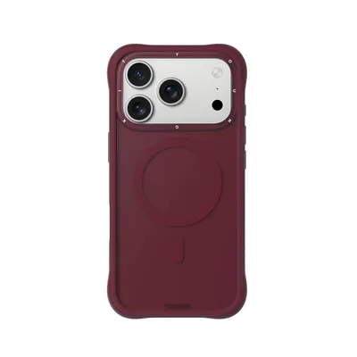 Handyhülle Youngkit Dynamic II Magnetisch Silikon Rot für iPhone 17 Pro Max