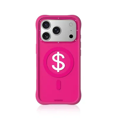 Handyhülle Youngkit CH3 Lucky Money Magnetisch Silikon Pink für iPhone 17 Pro Max
