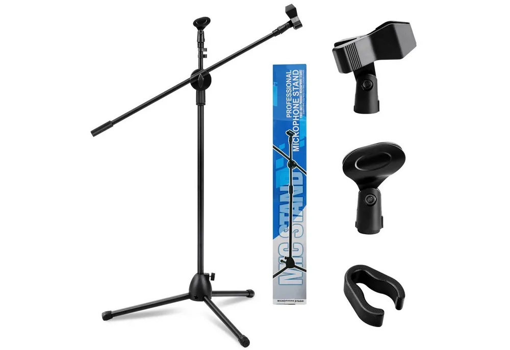 Youyijia Mikrofonständer Mikrofonständer boden Mikrofonstativ Höhenverstellbar Dreibeiniger, (1-tlg)