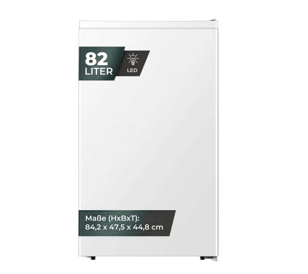 YUNA Kühlschrank Sinaida E, 84 cm hoch, 47.5 cm breit