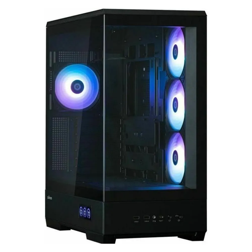 Zalman P50 Ds Atx Box 4xvent 120mm Argb 2xusb 3.0 Schwarz Ohne Netzteil