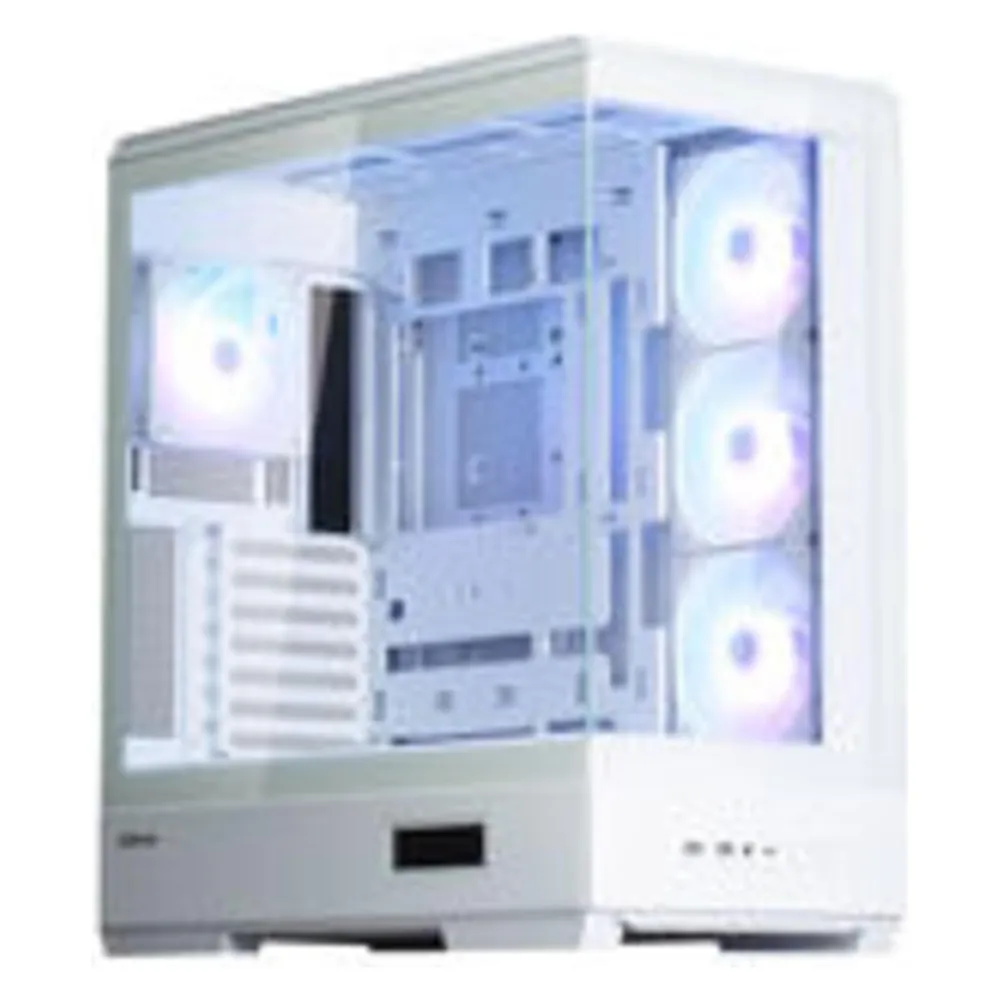 Zalman P50 Ds Atx Box 4xvent 120mm Argb 2xusb 3.0 Weiß Ohne Quelle