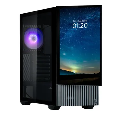 Zalman Z10 DS ATX-Gehäuse 1xVent 140mm 2xUSB 3.0 Schwarz ohne Netzteil