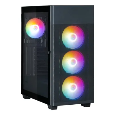 Zalman S5 Neo Atx Box 4xvent 120mm Argb 2xusb 3.0 Schwarz Ohne Netzteil