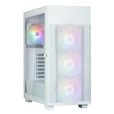 Zalman S5 Neo ATX-Gehäuse 4xvent 120mm Argb 2xusb 3.0 Weiß ohne Netzteil