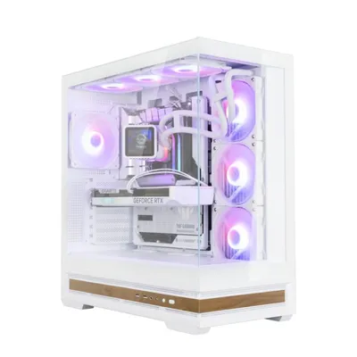 Zalman P40 Namu Atx Box 4xvent 120mm Argb 2xusb 3.0 Weiß Ohne Quelle
