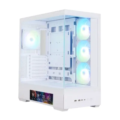 Zalman P40 Ds Atx Box 4xvent 120mm Argb 2xusb 3.0 Weiß Ohne Quelle