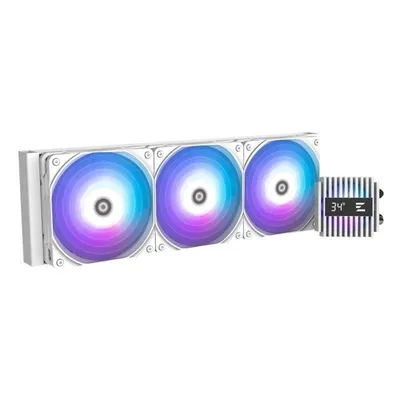 Flüssigkeitskühlung Zalman Alpha2 A36 360mm 2 Lüfter ARGB Weiß