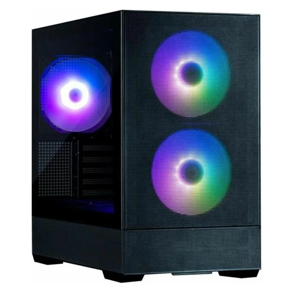 Zalman P30 Air Matx Gehäuse 3xVent 120mm Argb 2xUSB 3.0 Schwarz Ohne Netzteil