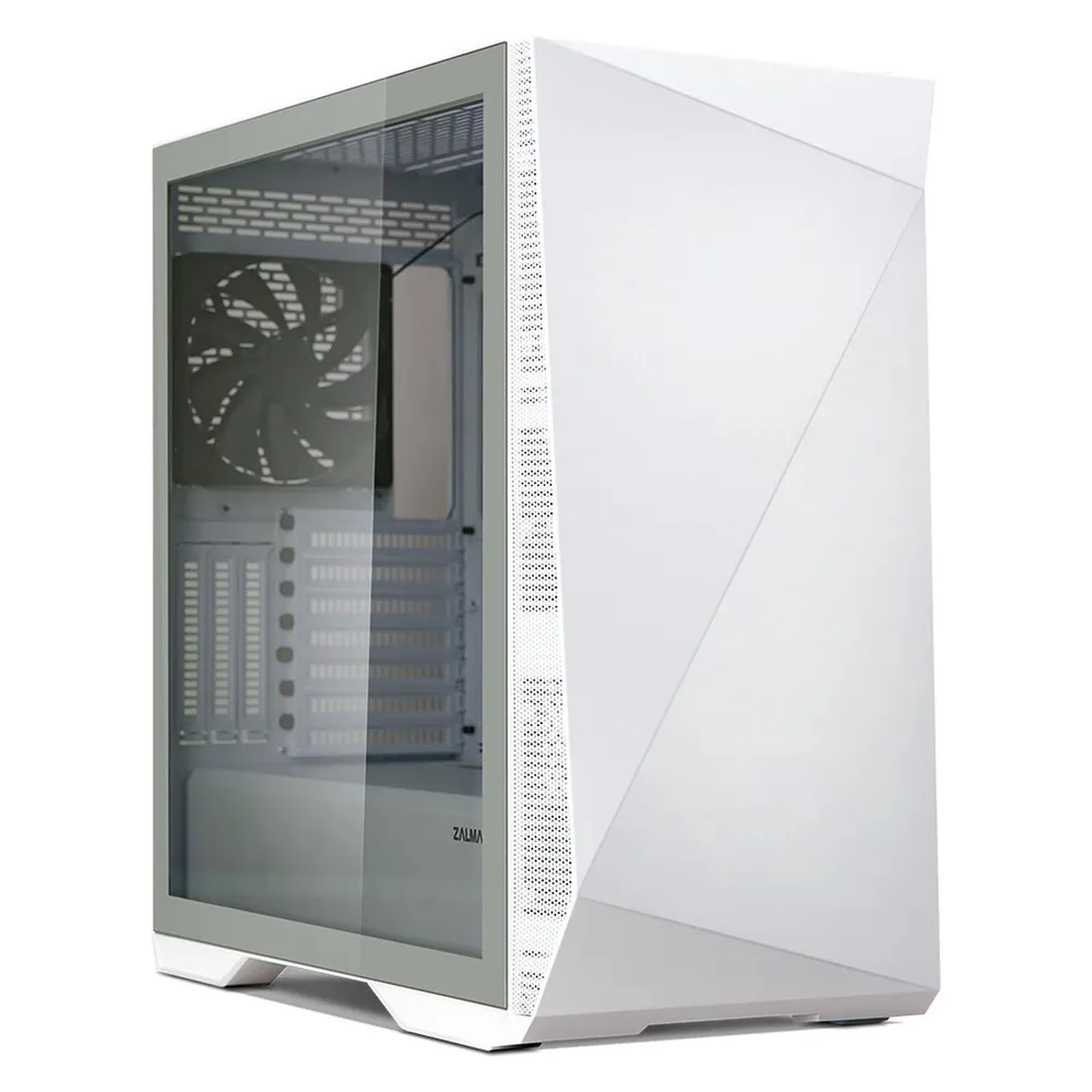 Zalman Z9 Iceberg ATX-Gehäuse 1xVent 140mm 2xUSB 3.0 Weiß ohne Netzteil