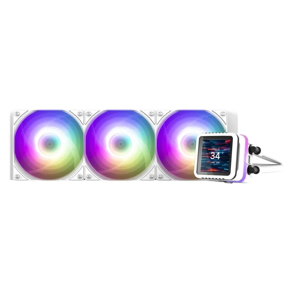 Refrigeración Líquida Zalman ALPHA2 DS A36 White 277mm 2 Lüfter LED RGB