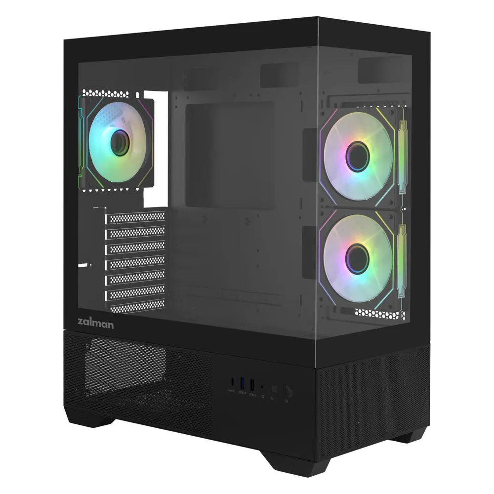 Gehäuse Midi Tower Zalman CHRONIX BLACK Multi