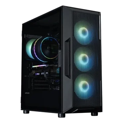ATX Tower Zalman i3 Neo ARGB V2 Black Seitenfenster 4x ARGB Lüfter