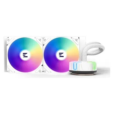 Flüssigkeitskühlung Zalman Reserator5 Z ARGB 240mm 2 Lüfter Weiß