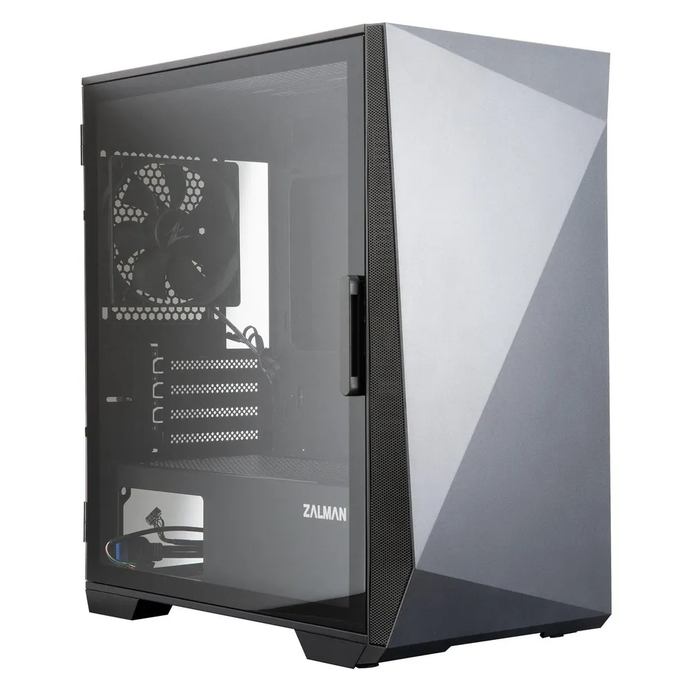 Gehäuse Mini Tower Zalman Z1 ICEBERG BLACK micro ATX Mini-ITX