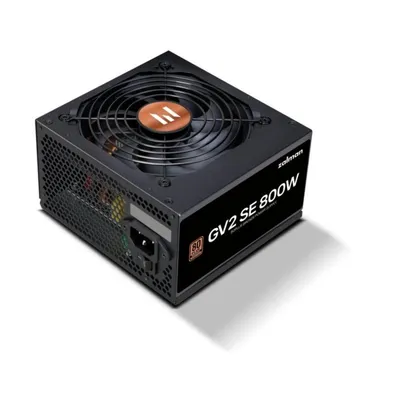 Netzteil Zalman 800W 80 PLUS Bronze GV2SE ATX HDB-Lager Schwarz 12 cm Lüfter