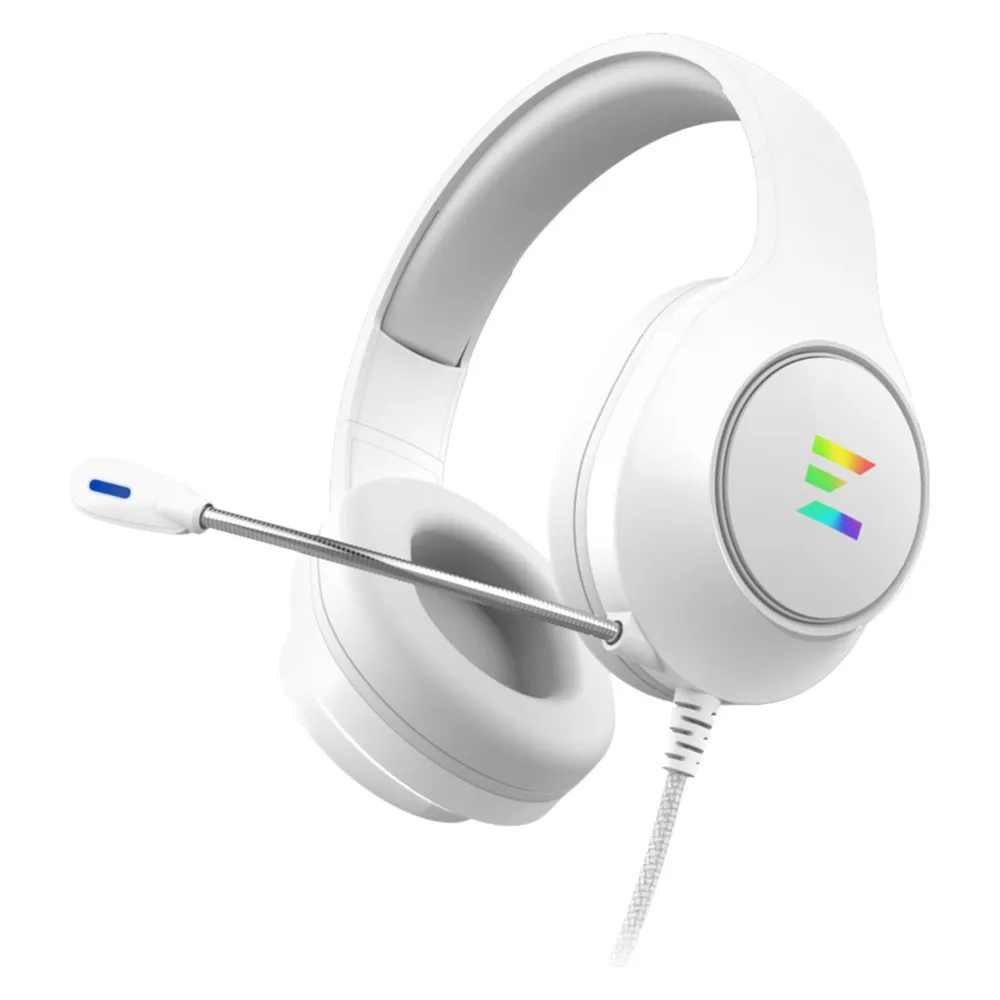 Auriculares Zalman ZM-HPS310 WH con cable USB para gaming