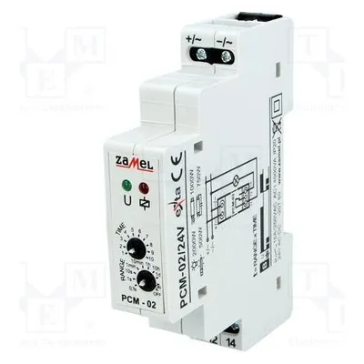 Zamel Automatisierungsmodul: Zeitrelais 0,1s÷10 Tage SPDT 24VDC PCM