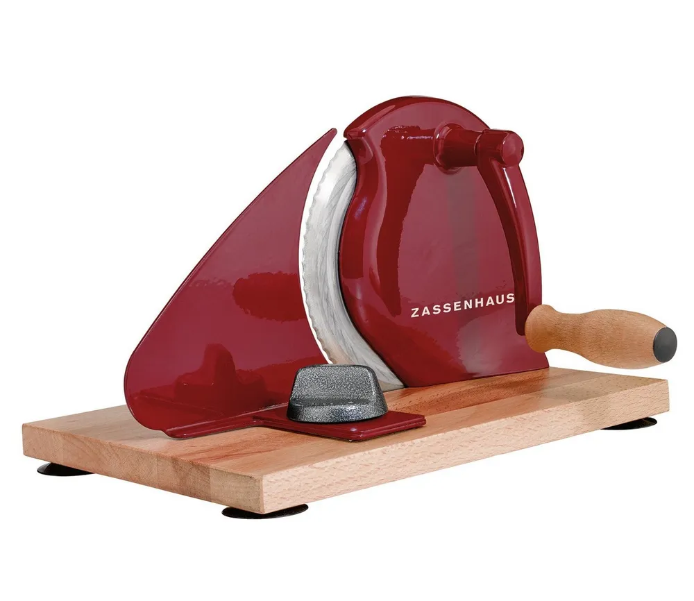 ZASSENHAUS Allesschneider Zassenhaus - Brotschneidemaschine "Classic" rot 072075